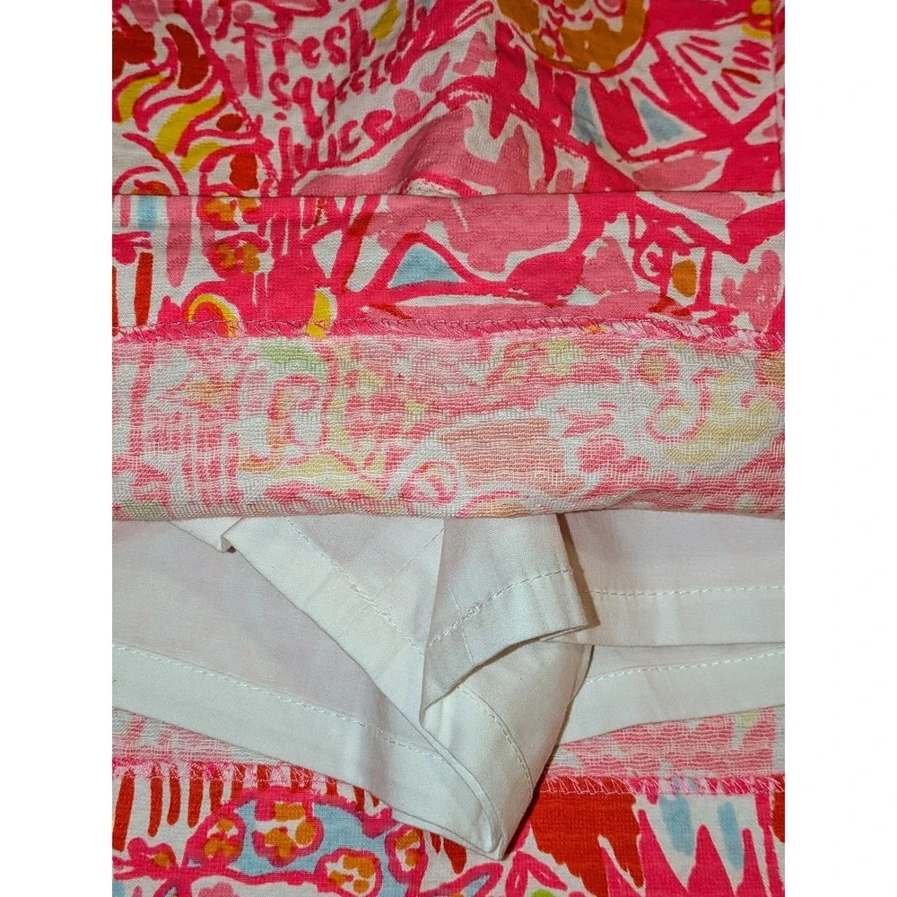 Lilly Pulitzer January Sun Print Skirt Skort Pink Preppy Golf Size 00 NWOT $88‎